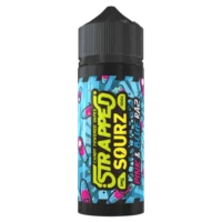 STRAPPED - SOURZ - PINK & BLUE RAZ - 100ML