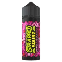 STRAPPED - SOURZ - STRAWBERRY & RASPBERRY - 100ML